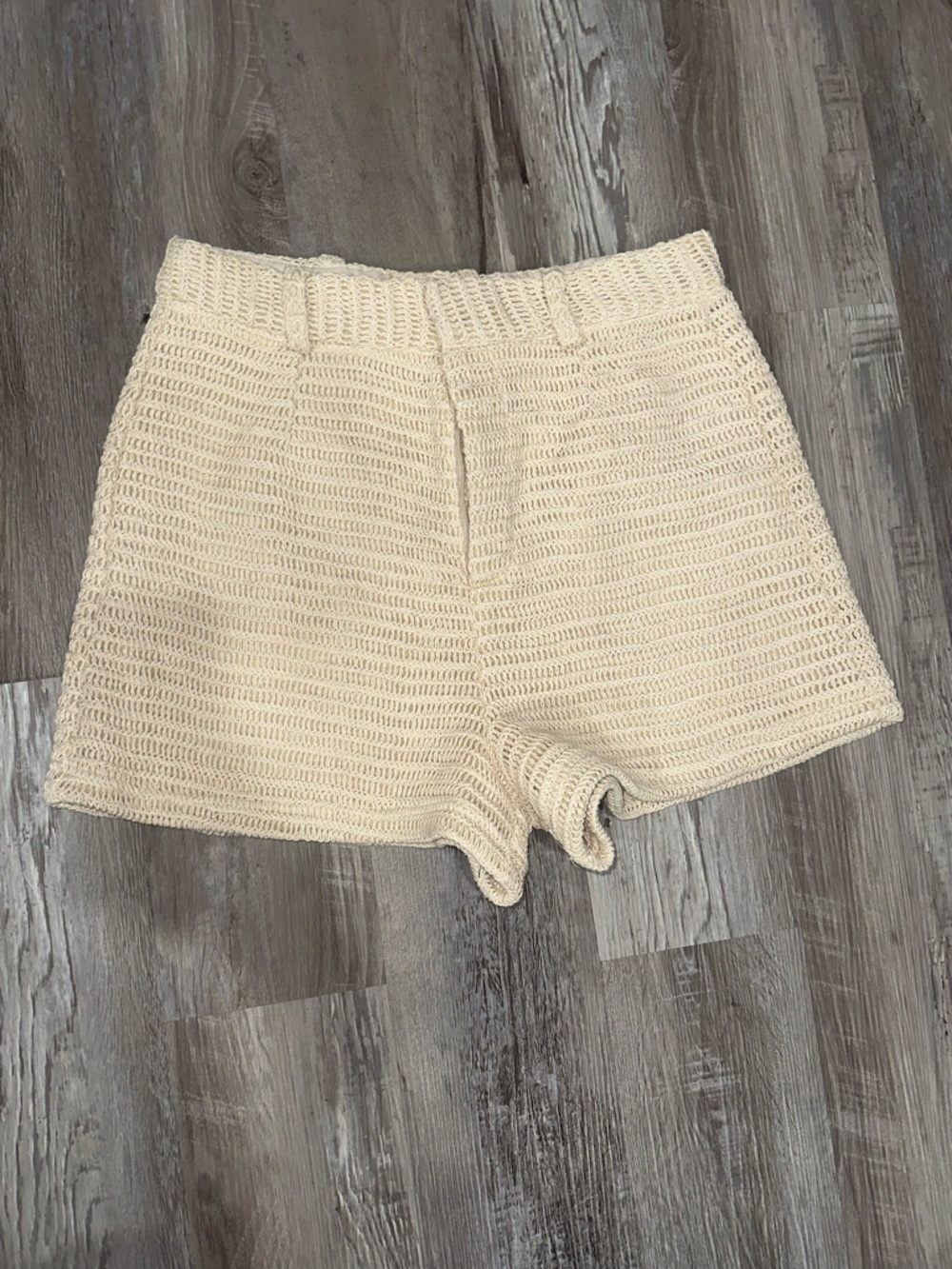 JLUXLABEL Raffia Shorts (size XL)